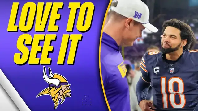 'Video thumbnail for Vikings Get Ultimate Compliment: Caleb Williams Reportedly Wanted Minnesota, Not 'Quarterback Graveyard' Chicago'