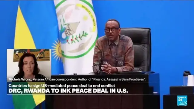 'Video thumbnail for Trump business for security deal 'effectively rewards Rwanda for invading, occupying, looting Congo''