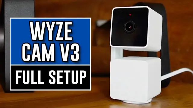 'Video thumbnail for Wyze Cam Pan V3 Unboxing and Setup | App Contol and Review'