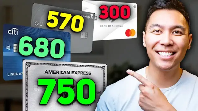 'Video thumbnail for naam wynn: best credit card by credit score (2024 guide)'