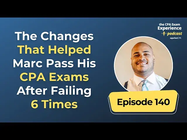 'Video thumbnail for The Changes That Helped Marc Pass His CPA Exams After Failing 6 Times'