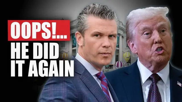 'Video thumbnail for Pete Hegseth Proves Incompetence Once Again'