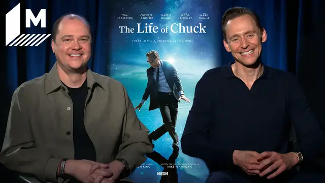 'Video thumbnail for Would 'The Life of Chuck' cast and director Mike Flanagan open the death door?'
