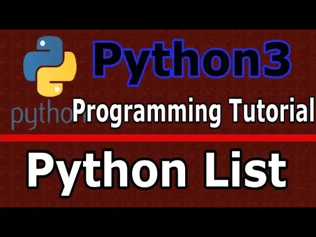 'Video thumbnail for Python3 Programming How To Create List In Python #5'