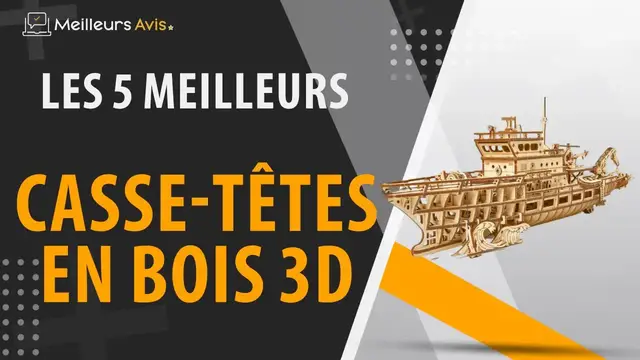 'Video thumbnail for ⭐️ MEILLEUR CASSE-TÊTE EN BOIS 3D - Comparatif 2024'