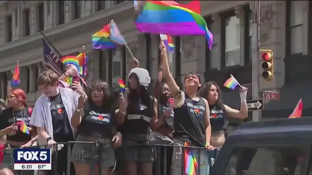 'Video thumbnail for 2025 NYC Pride March'