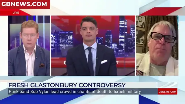 'Video thumbnail for Ex-BBC presenter 'outraged' at broadcaster for airing Bob Vylan Glastonbury performance'