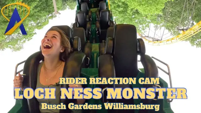 'Video thumbnail for Loch Ness Monster Rider Cam POV Busch Gardens Williamsburg'