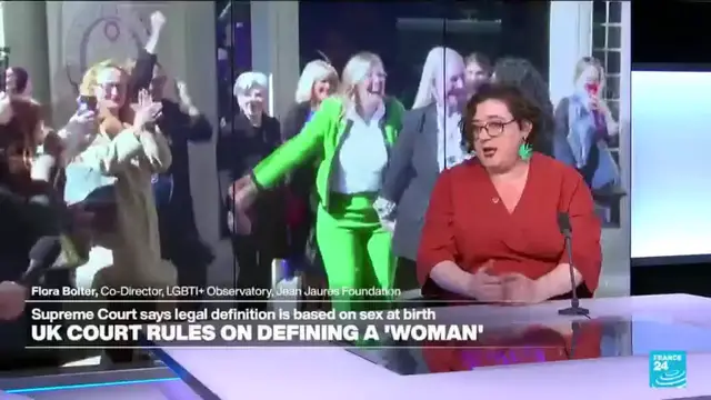 'Video thumbnail for UK Supreme Court says legal definition is based on sex at birth'