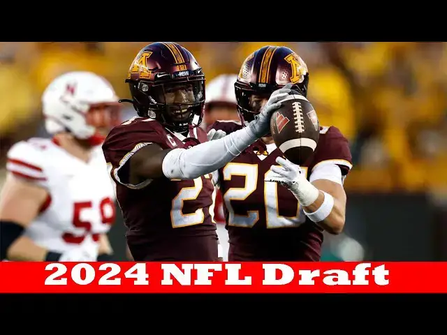 'Video thumbnail for 2024 NFL Draft: Top Running Back Prospects Countdown!'