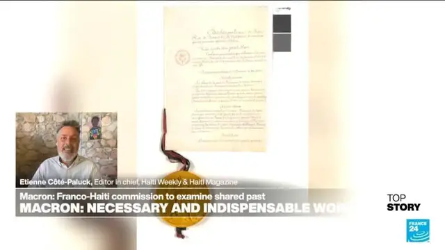 'Video thumbnail for 'A step forward': France recognises historic injustice against Haiti, 'will Americans do the same'?''