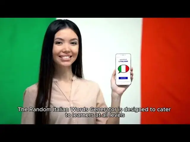 'Video thumbnail for Random Italian Words Generator'