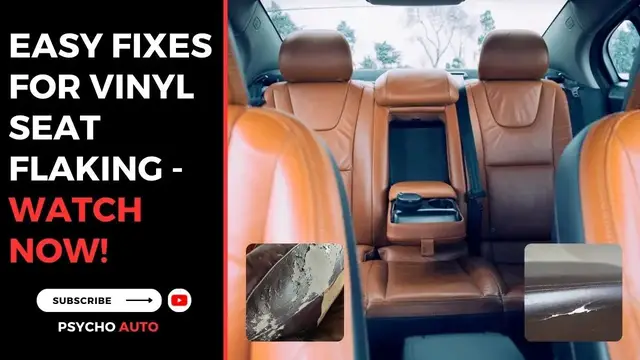 'Video thumbnail for Easy Fixes for Vinyl Seat Flaking - Watch Now!'