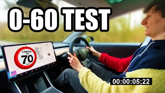 'Video thumbnail for Testing Valet Mode in the Tesla Model 3 - 25% LESS SPEED!'