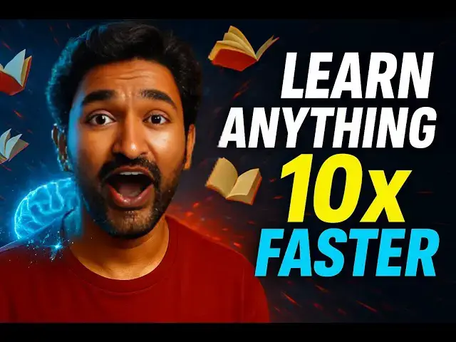 'Video thumbnail for What If You Could Learn Anything 10x Faster'
