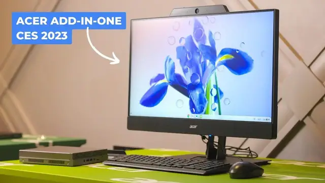 'Video thumbnail for Acer Add-In-One 24 Chromebox & Monitor Hands-On At CES 2023'