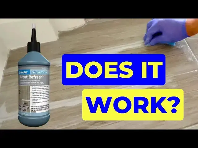 'Video thumbnail for I Put Grout Refresh to the Test Again! Is It Really Worth It?'