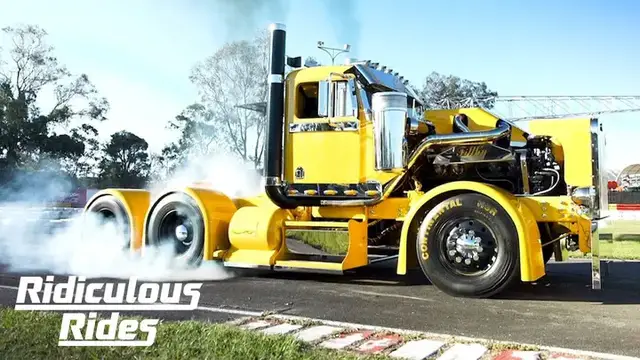 'Video thumbnail for The 900HP Custom Burnout Truck'