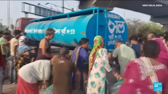 'Video thumbnail for Study shows three-quarters of Indian population face high heatwave risk'