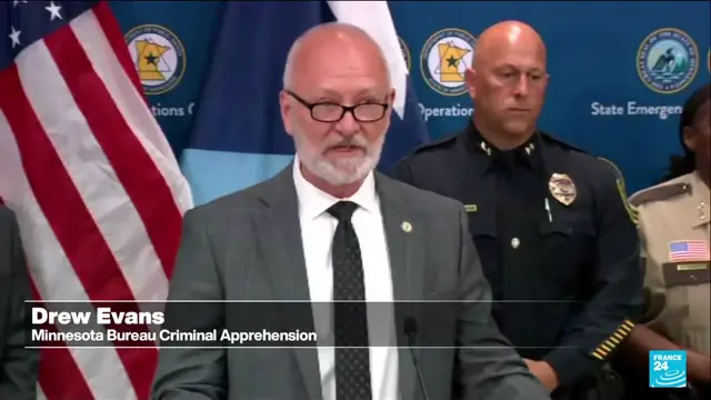 'Video thumbnail for Search underway for suspect in shooting of Minnesota state lawmakers'