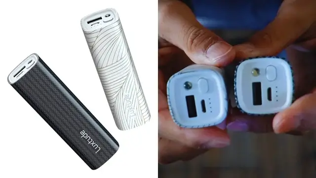 'Video thumbnail for Luxtude 10000mAh Small Portable Charger with Flashlight Unboxing'