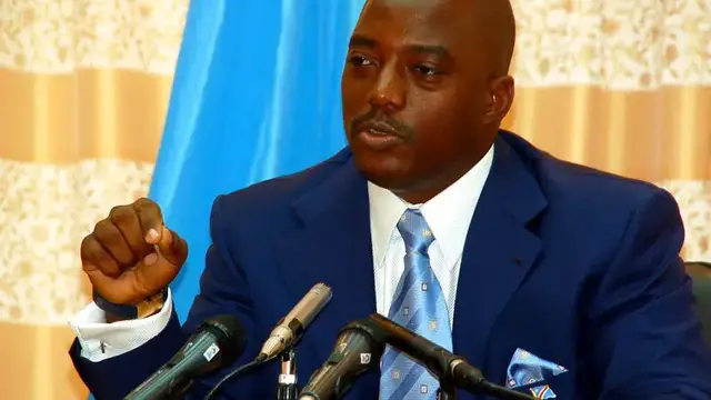 'Video thumbnail for Congo suspends Kabila's political party over rebel 'ties''