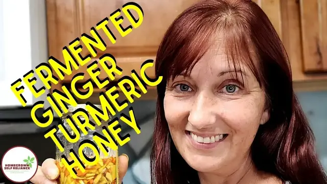 'Video thumbnail for Fermented Ginger Turmeric Honey'