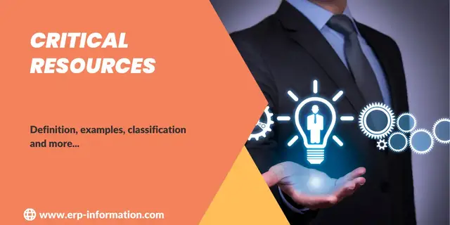 'Video thumbnail for What are Critical Resources in Context of Business? Examples & Classifications'