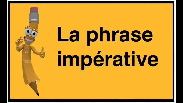 'Video thumbnail for La phrase impérative'