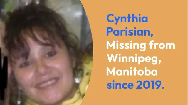 'Video thumbnail for Do you know what happened to this missing Winnipeg, Manitoba Woman Cynthia Parisian?'