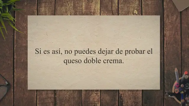 'Video thumbnail for Queso Doble Crema: ¿Qué es y qué sabor tiene?'