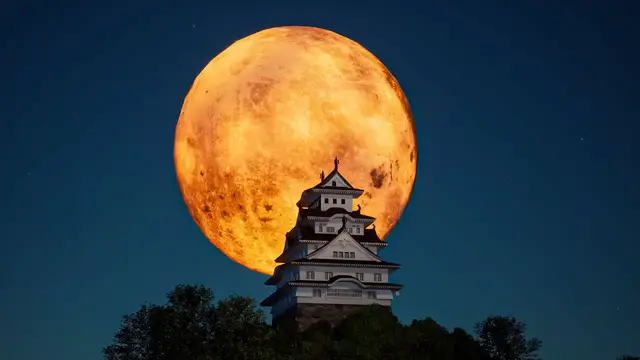 'Video thumbnail for Twinmotion 2021 Japanese Temple Rendering | Twinmotion 2021.1.4 Moon Night | Ammar Khan'
