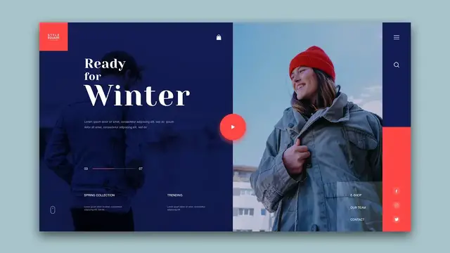 'Video thumbnail for How To Make A Modern Website Design Using HTML And CSS Step By Step'