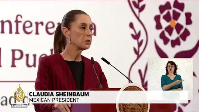 'Video thumbnail for Two mayoral aids gunned down in Mexico City, President Sheinbaum vows justice'