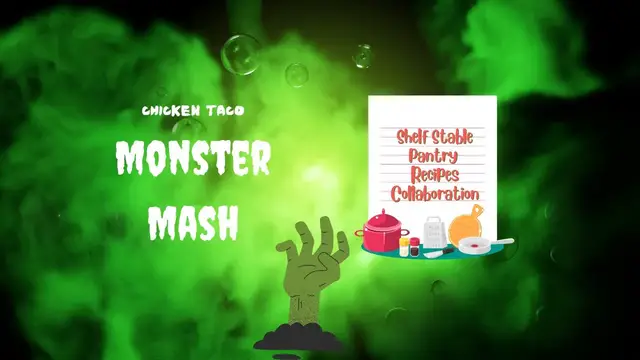 'Video thumbnail for Chicken Taco Monster Mash // Shelf Stable Pantry Recipes Collab // Jeni Gough'