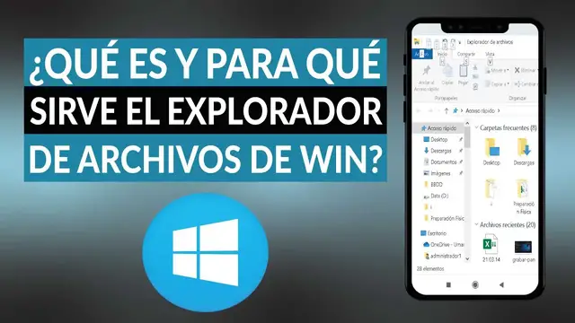 'Video thumbnail for ¿Qué es y para qué sirve el EXPLORADOR DE WINDOWS 10, 8 y 7, sus partes y funciones?'