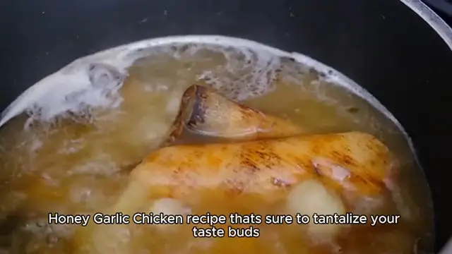 'Video thumbnail for Honey Garlic Chicken Recipe'