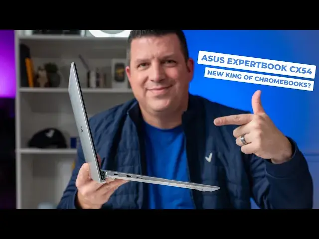 'Video thumbnail for ASUS ExpertBook CX54 Chromebook Plus: Early Hands-on & Impressions'