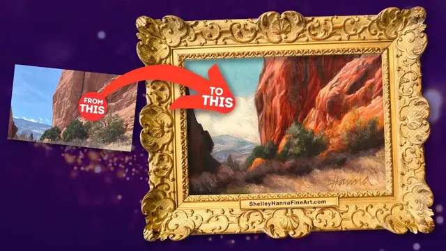 'Video thumbnail for Landscape OIL PAINTING Process, 99.5% Human Narrated – How to Paint in Oil from Photo #oilpainting'