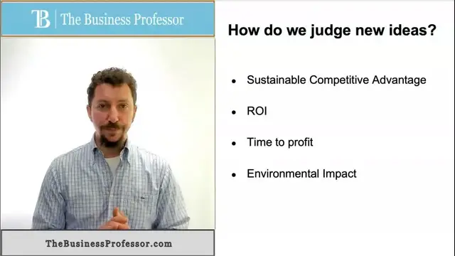 'Video thumbnail for Marketing - How Do We Judge the Value of New Ideas?'