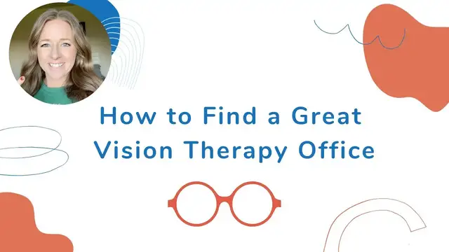 'Video thumbnail for FREE Help to Find the PERFECT Vision Therapy Office For You.'