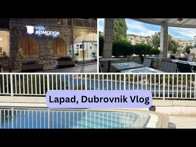'Video thumbnail for Dubrovnik Vlog : Tour & Review of Hotel Komodor, Lapad'