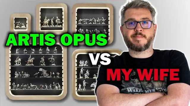 'Video thumbnail for The Best Display Cabinets for Warhammer Miniatures & 3D Prints Artis Opus'