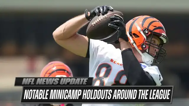 'Video thumbnail for Which holdout players are making the RIGHT decision with mandatory minicamps starting up?'
