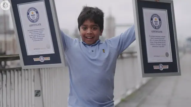 'Video thumbnail for Youngest newspaper journalist at just eight-years-old!'