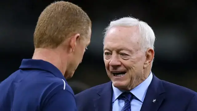 'Video thumbnail for law nation sports: jerry jones defends jason garrett, says he'll coach in nfl next year'