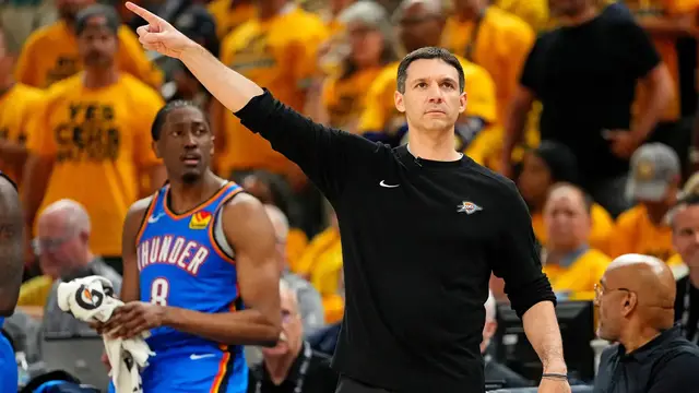 'Video thumbnail for Could the Thunder Move On From Head Coach if They Lose the Finals?'