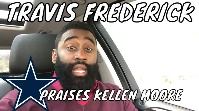 'Video thumbnail for law nation sports: travis frederick ready to play, kellen moore praised as cowboys offensive coordinator'