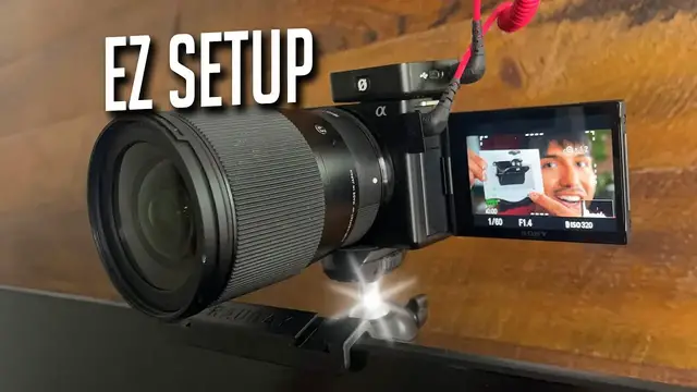 'Video thumbnail for Raubay Monitor Top Camera Mount Clamp | Setup And Review'