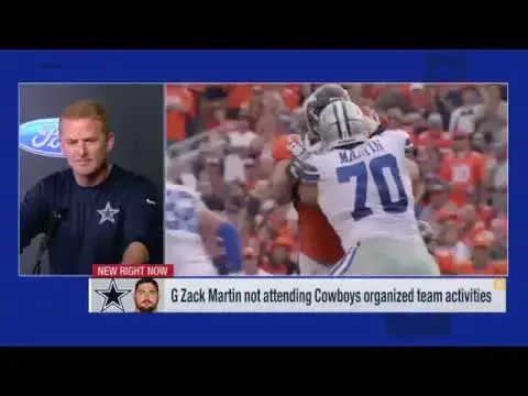 'Video thumbnail for law nation sports: jason garrett on zack martin's contract situation with the dallas cowboys'